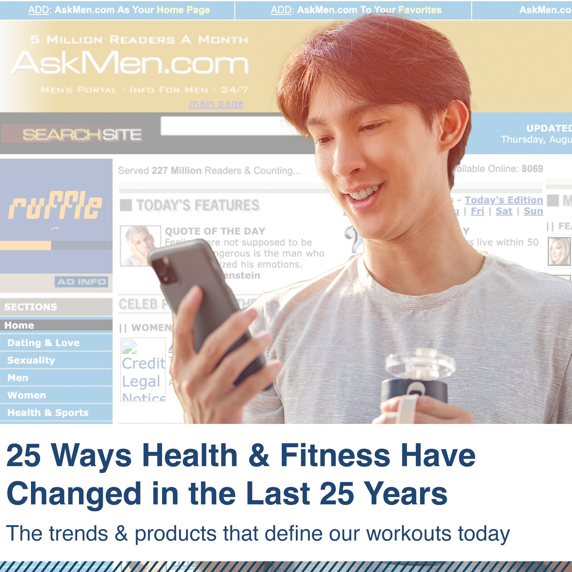 25 Ways Health Fitness Have Changed Since 1999