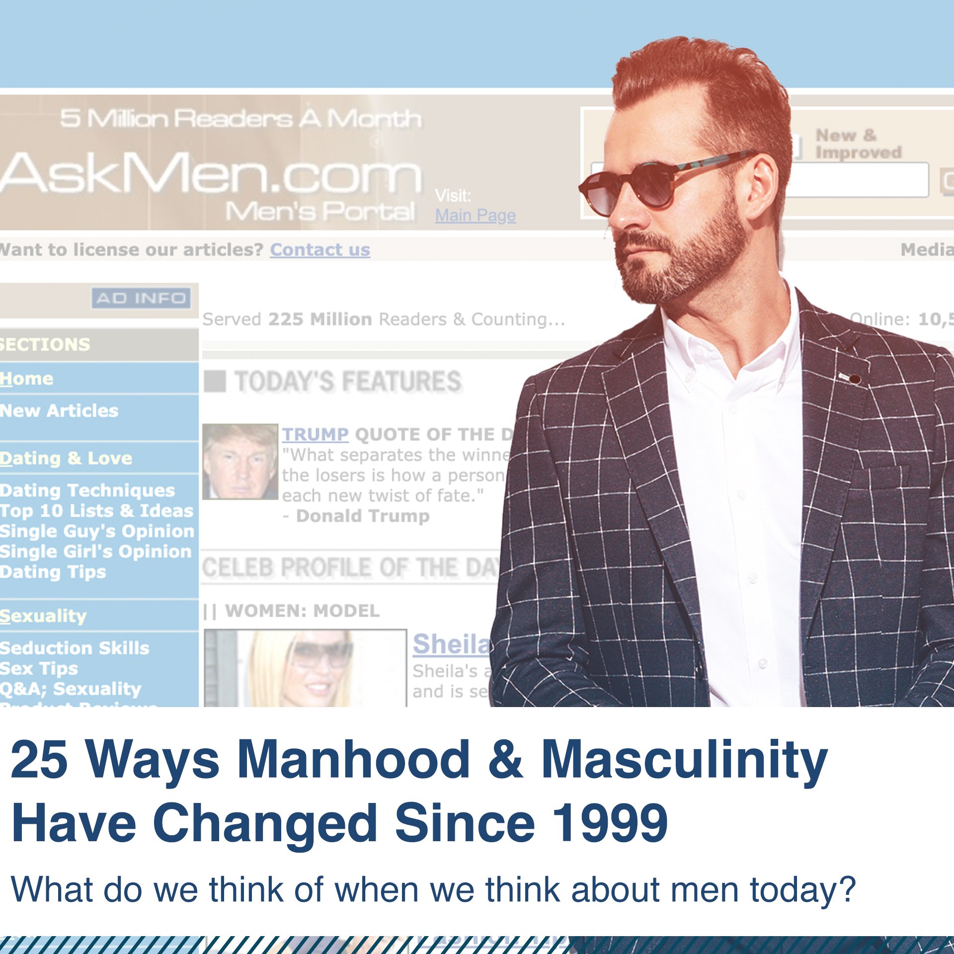 25 Ways Manhood Masculinity Have Changed Since 1999