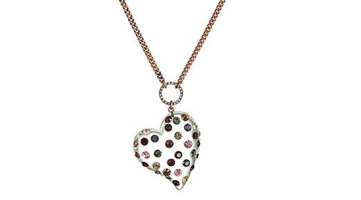 Betsey Johnson Heart Pendant Necklace