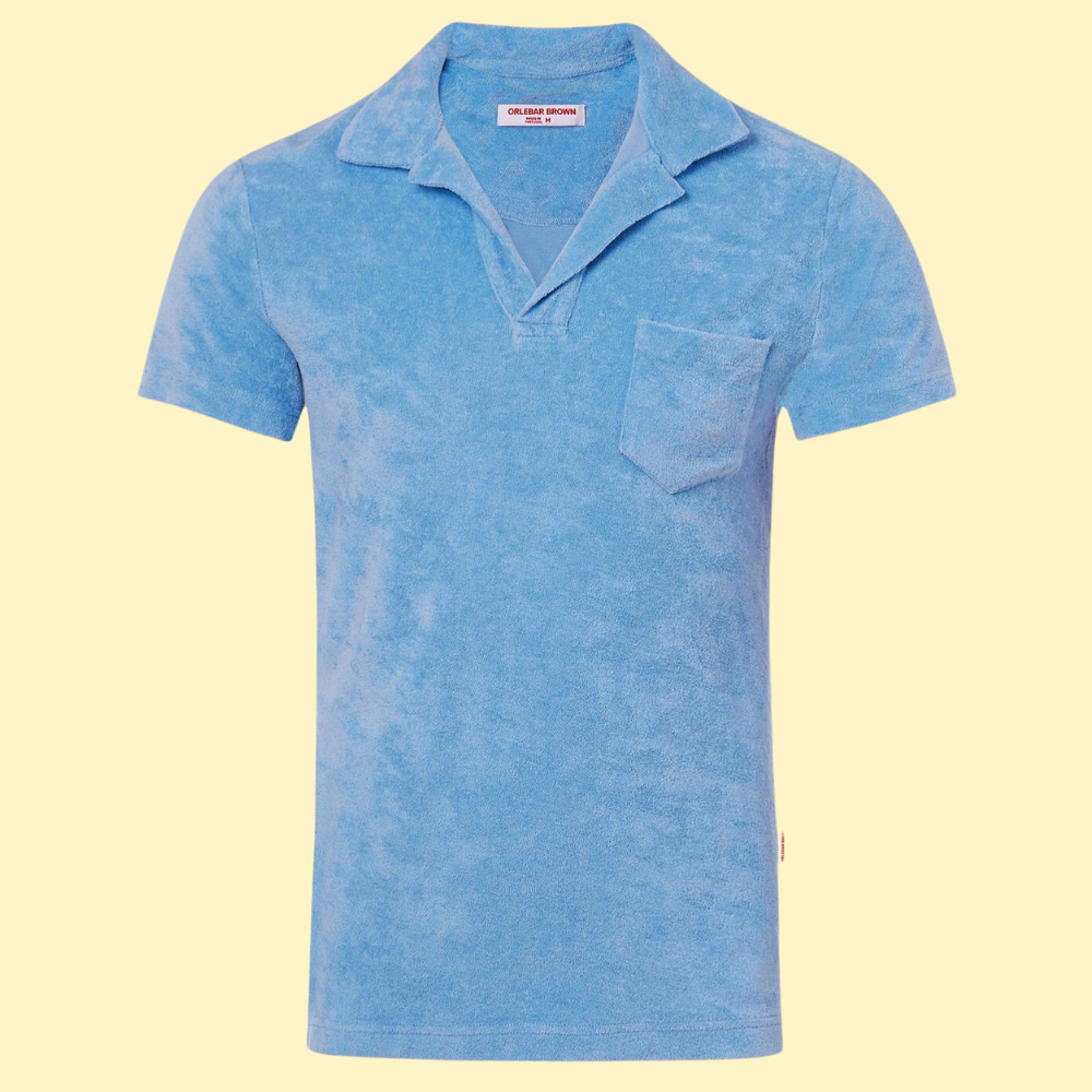 Prone to Excessive Sweating? These Terry Cloth Polos Belong in Your Summer Wardrobe